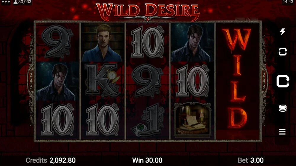 immortal romance slot wild desire