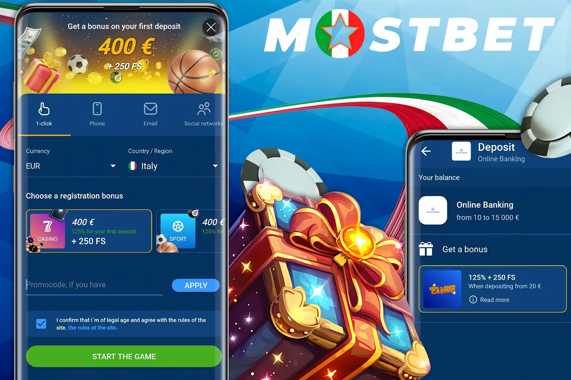 Trovare il codice promozionale